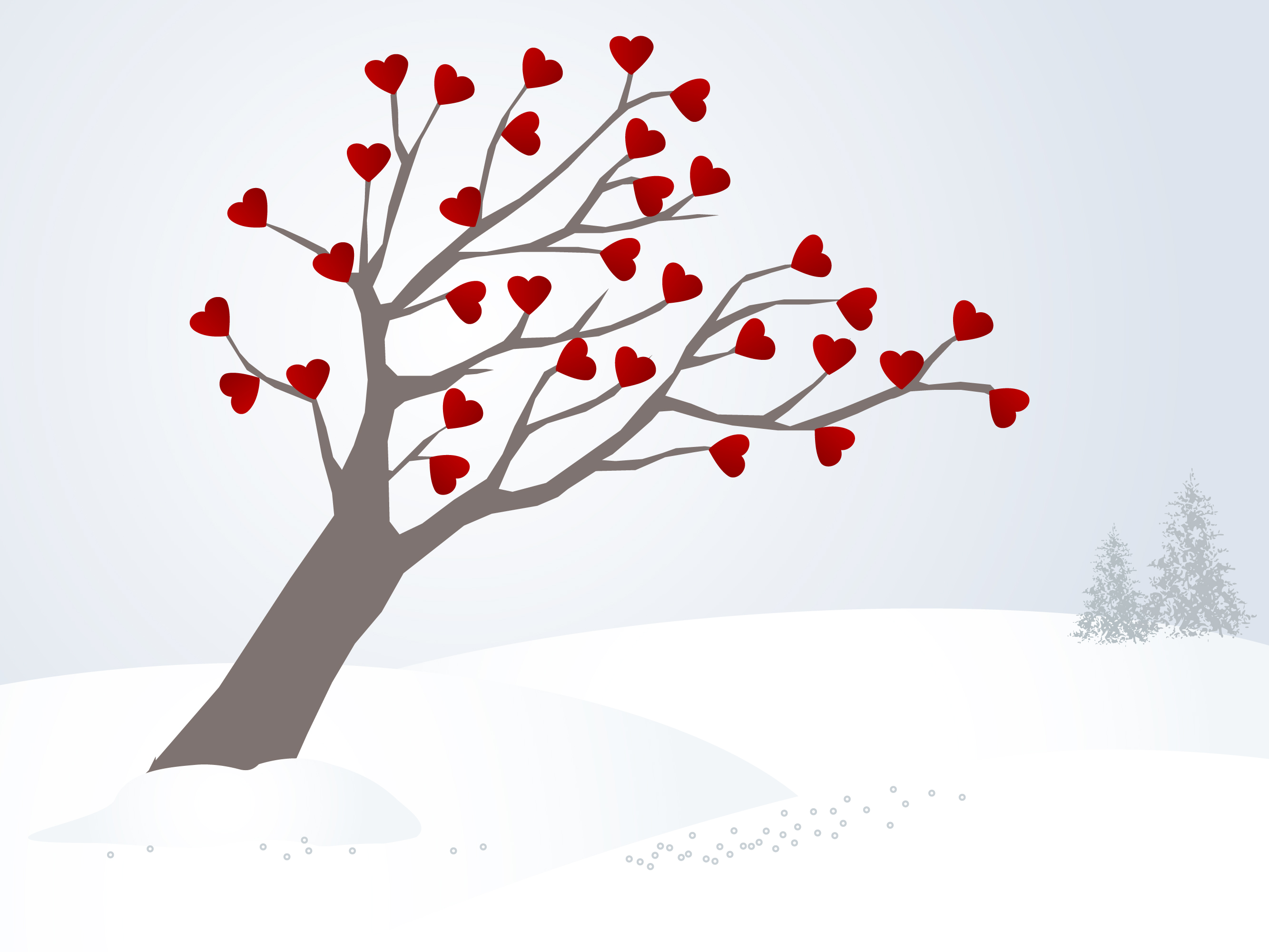 valentine tree clip art - photo #38
